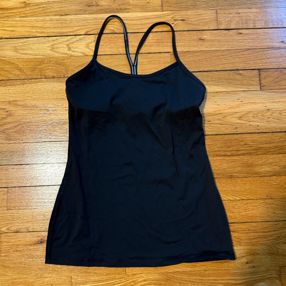 Lululemon Black Power Y tank